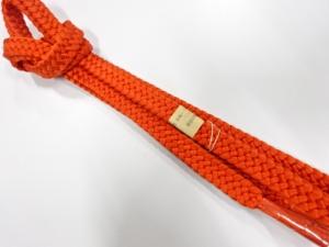 未使用品　正絹　手組帯締め